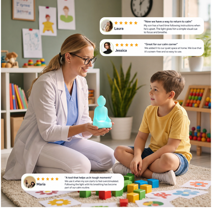 Guided Breathing Lamp